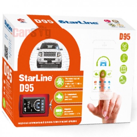Автосигнализация Starline D95 BT GSM/GPS